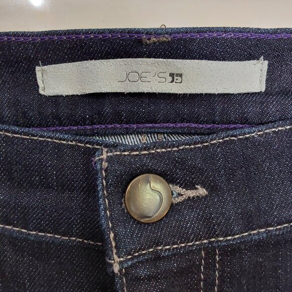 Joe's Jeans Provocateur Low-Rise Bootcut Dark Wash Jeans Excellent Cond 26 x 30 - Picture 6 of 11
